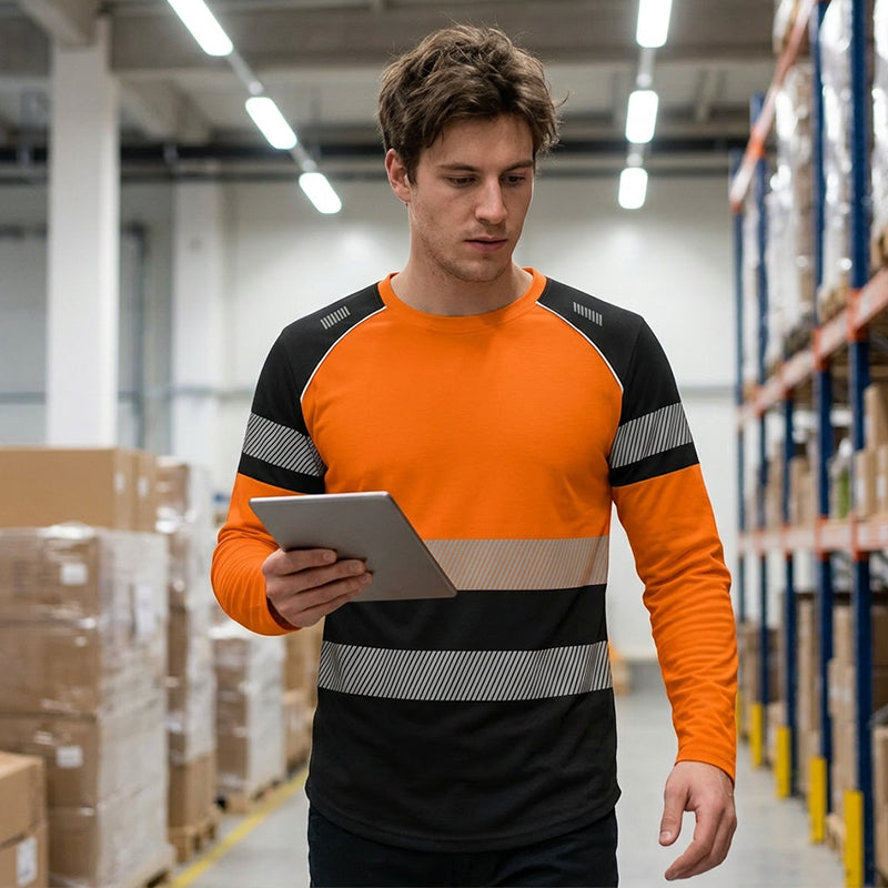 Drake - T-shirt tecnica con pannelli a contrasto