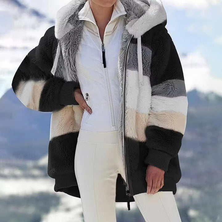 Ruelle - Cappotto teddy oversize in pile