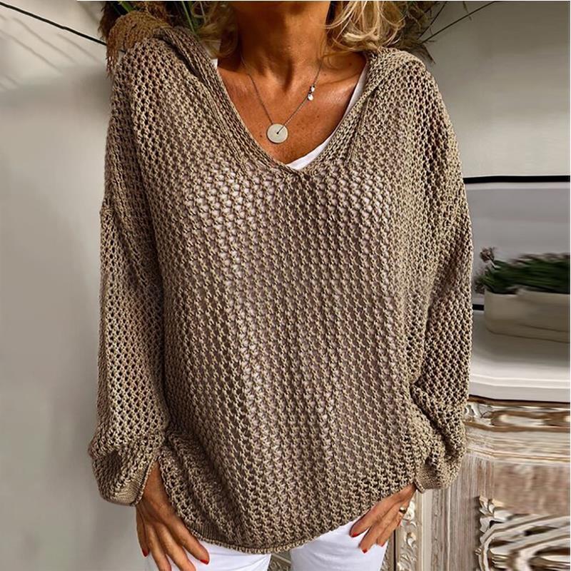 Delyne - Pullover oversize in maglia