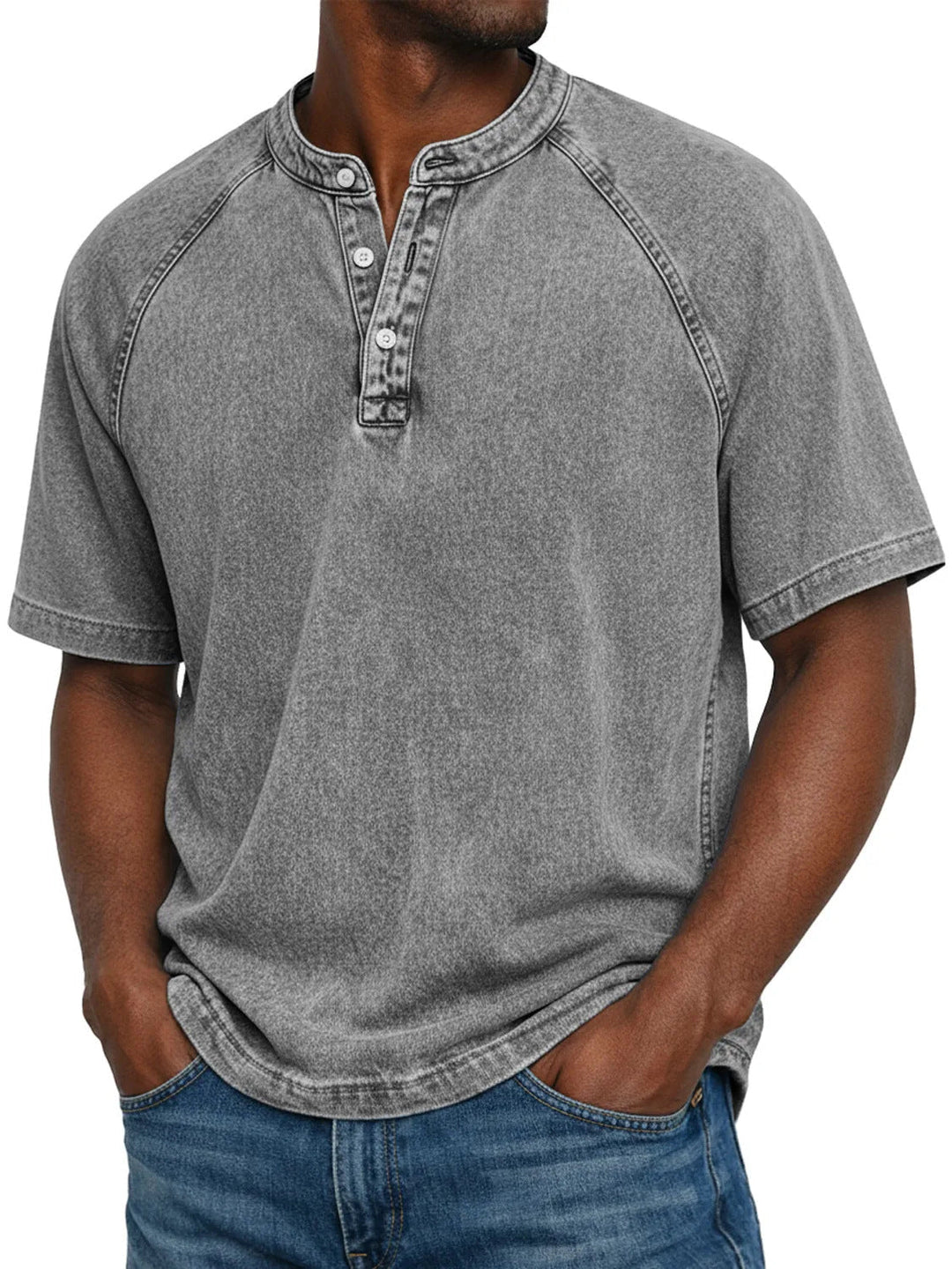 Flynn - T-shirt vintage lavata a mano
