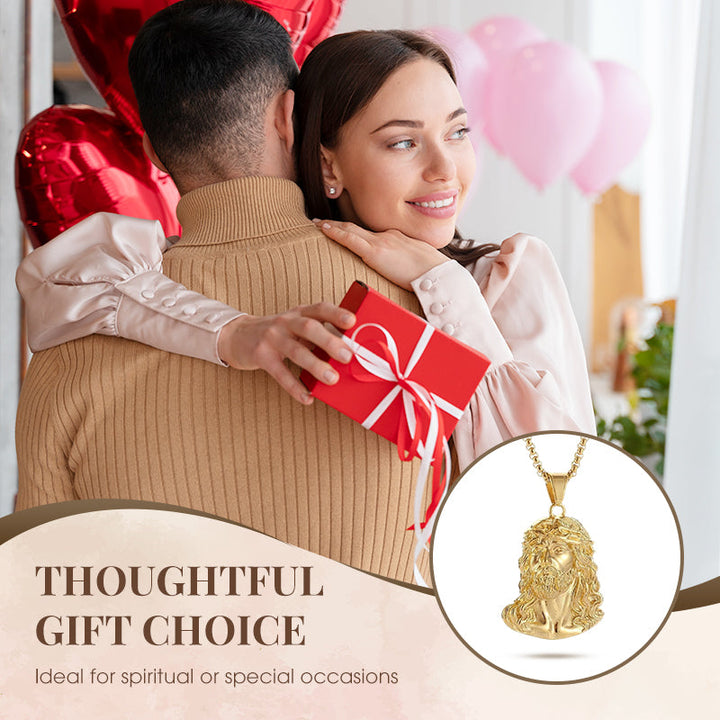 Sairo - Collana con pendente testa di Gesù