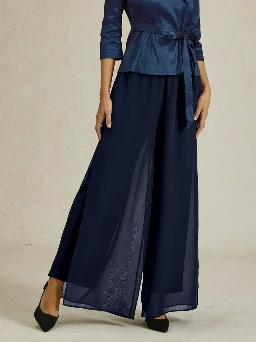 Tairess - Pantaloni a gamba larga