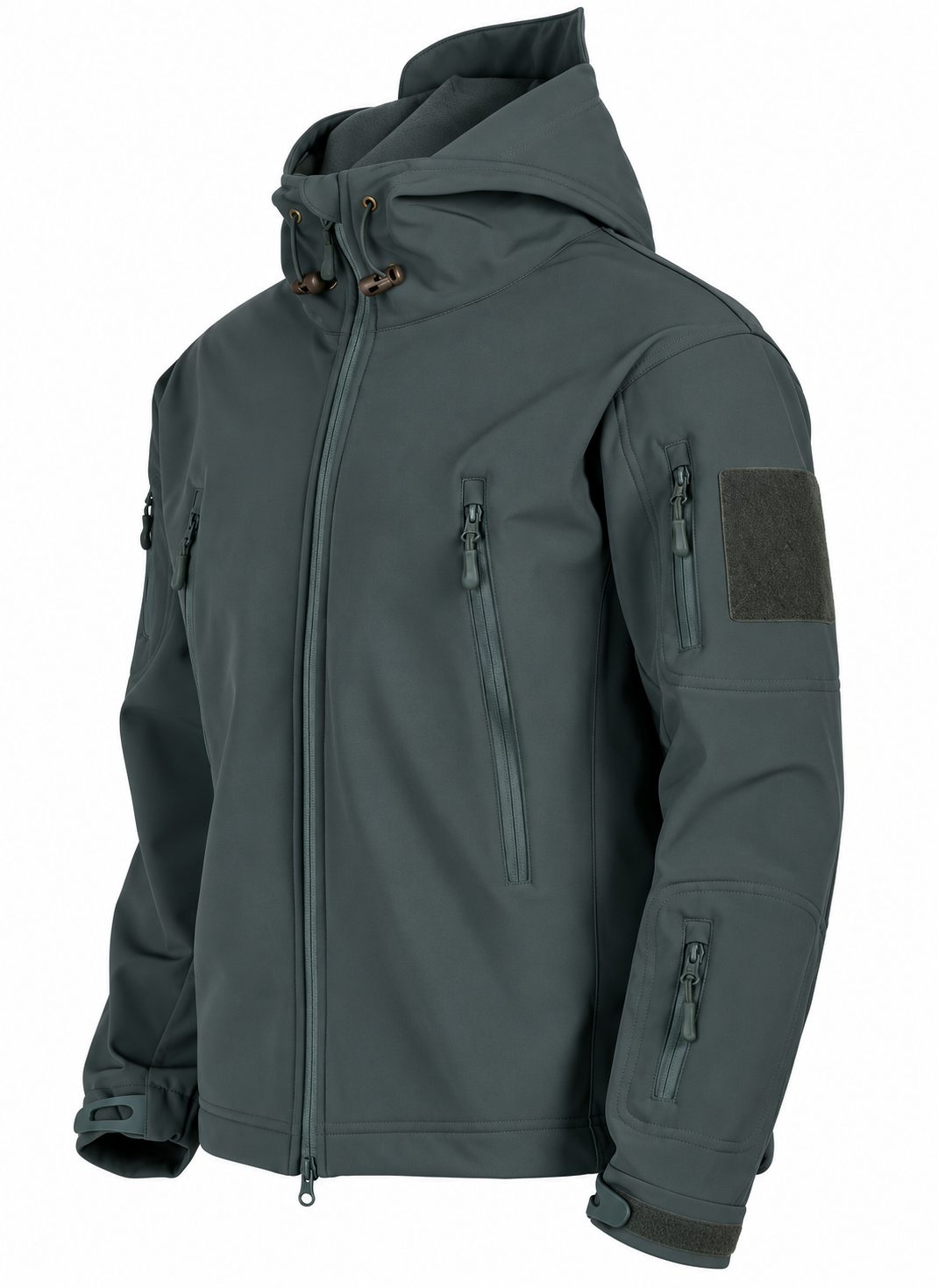Arno - Giacca slim fit con cappuccio