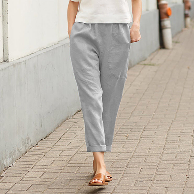 Lyra - Pantaloni sartoriali a gamba dritta