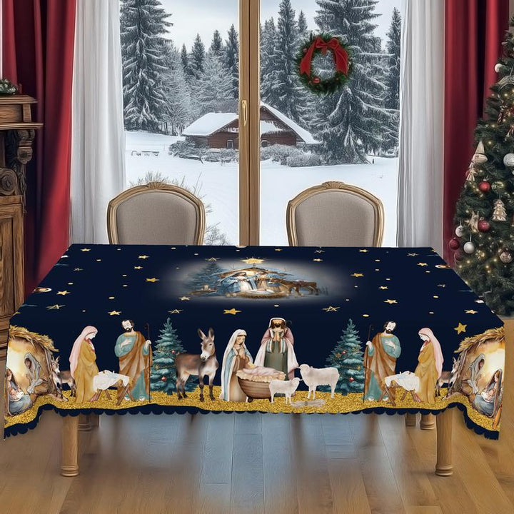 Isanisse - Tovaglia Decorativa di Natale