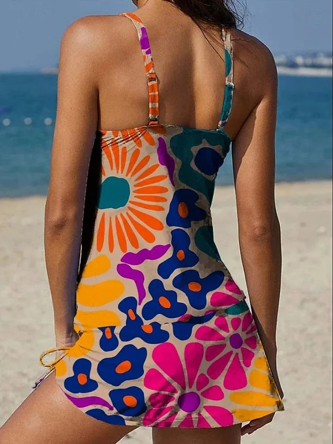 Ysoria - Set bikini all’americana stampato