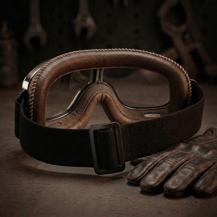 Alaric - Occhiali da moto vintage