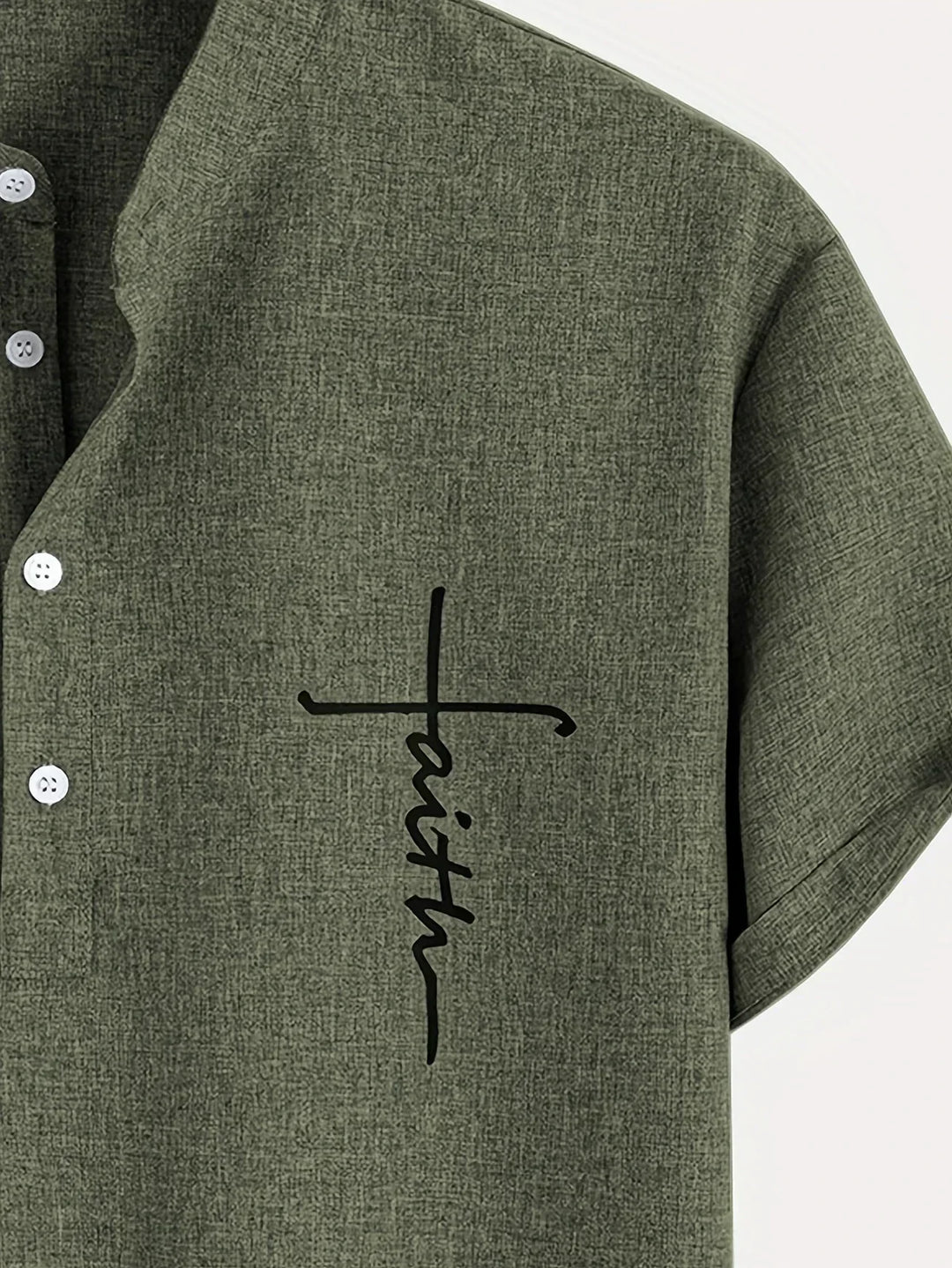 Harlan - Camicia testurizzata a collo alto