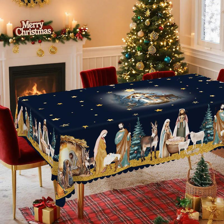 Isanisse - Tovaglia Decorativa di Natale