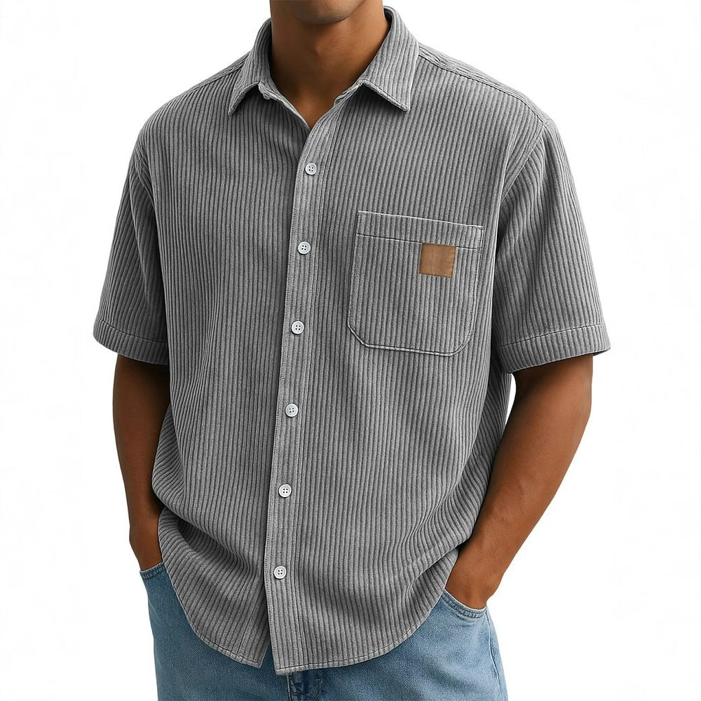 Anwick - Camicia morbida a costine
