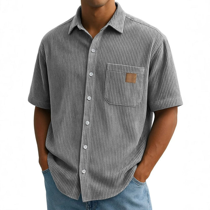 Anwick - Camicia morbida a costine