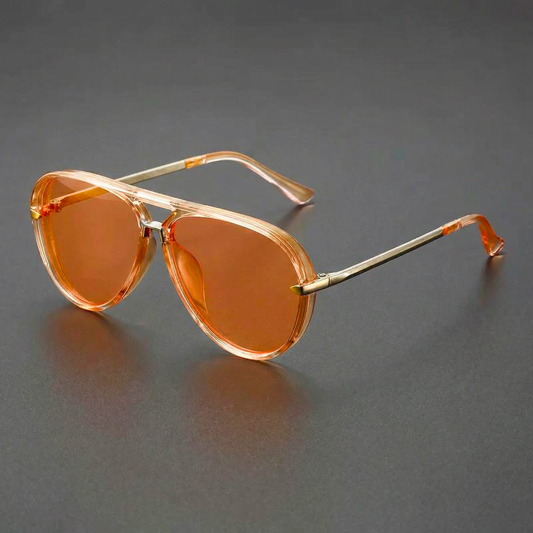 Weron - Occhiali da sole modello aviator leggeri