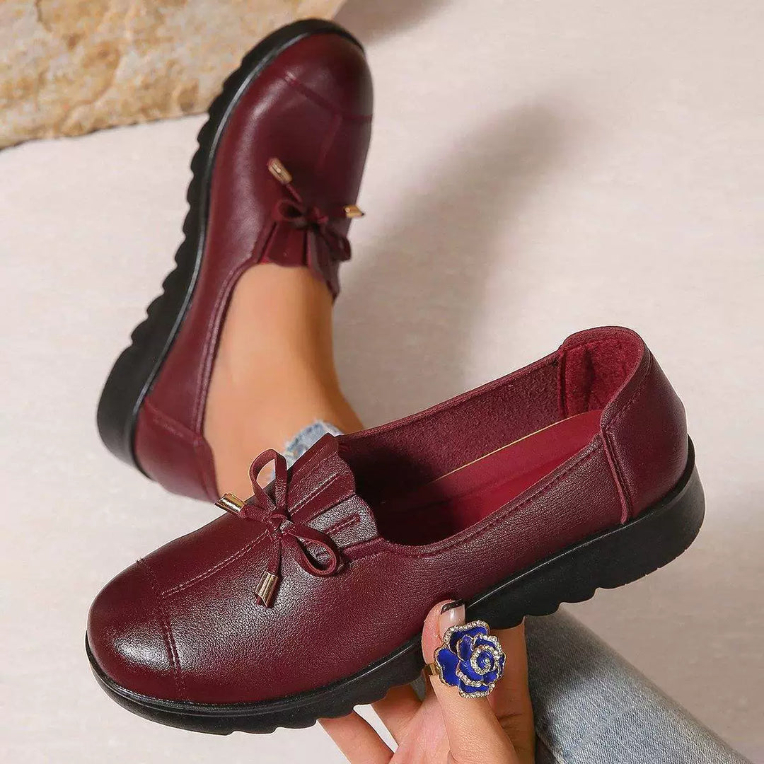 Kyla - Mocassini con suola platform imbottita