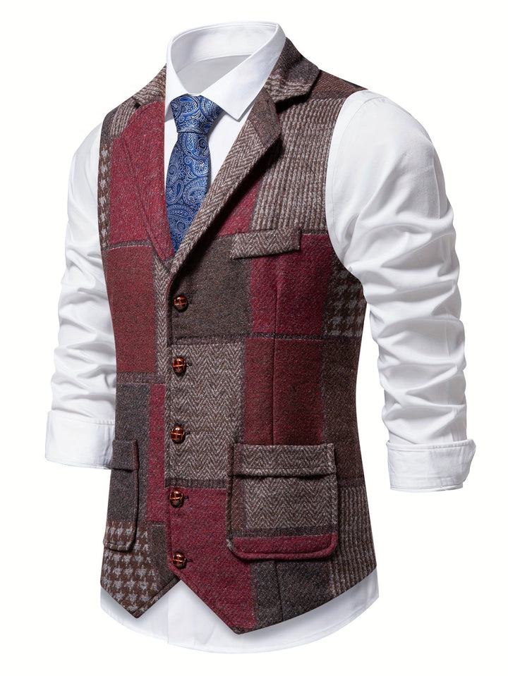 Evren - Gilet patchwork su misura