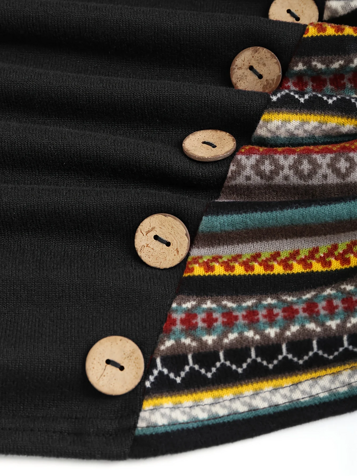 Amilene - Pullover con Cappuccio Stile Casual