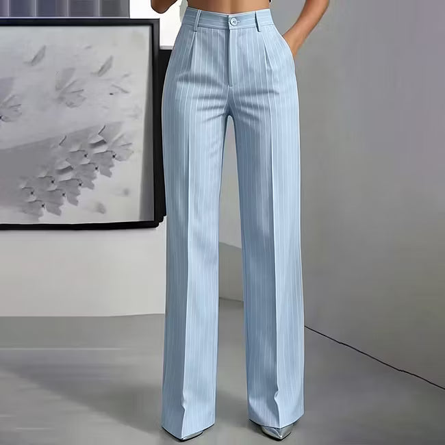 Blyss - Pantaloni sartoriali a righe larghe