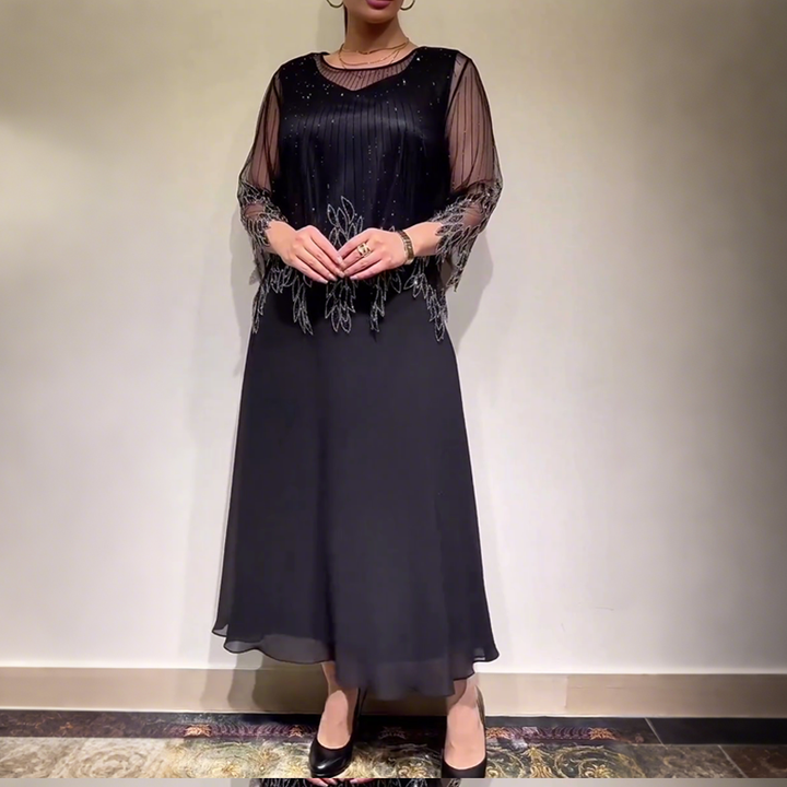 Marivyne - Vestito Midi Casual Elegante