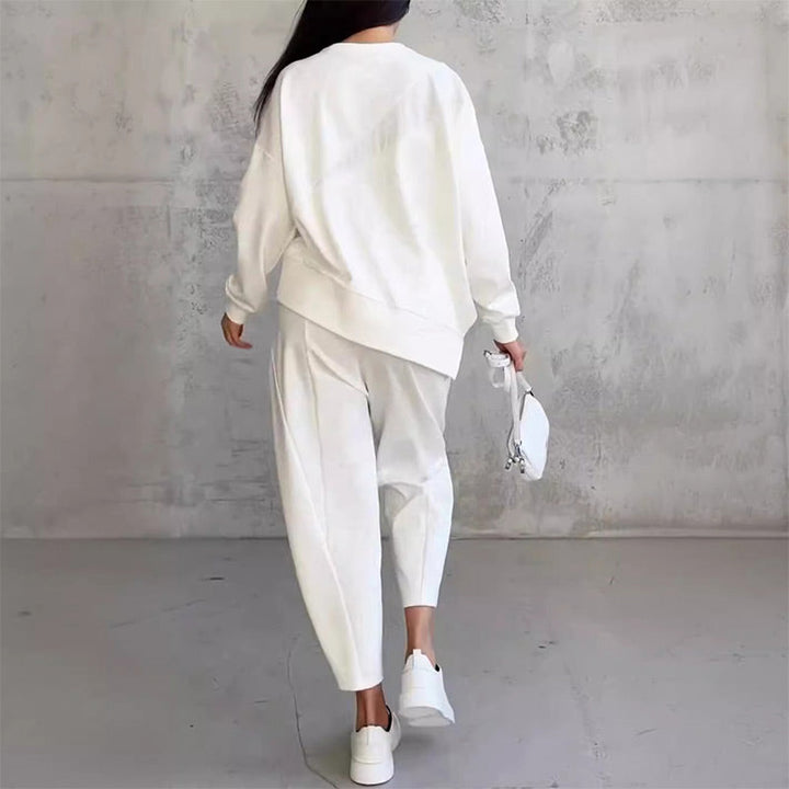 Eulavie - Completo loungewear oversize effetto soft touch