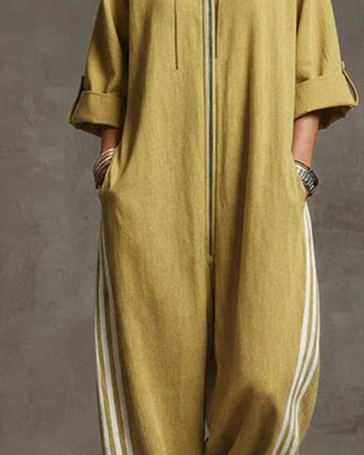 Lurelle - Jumpsuit con zip frontale