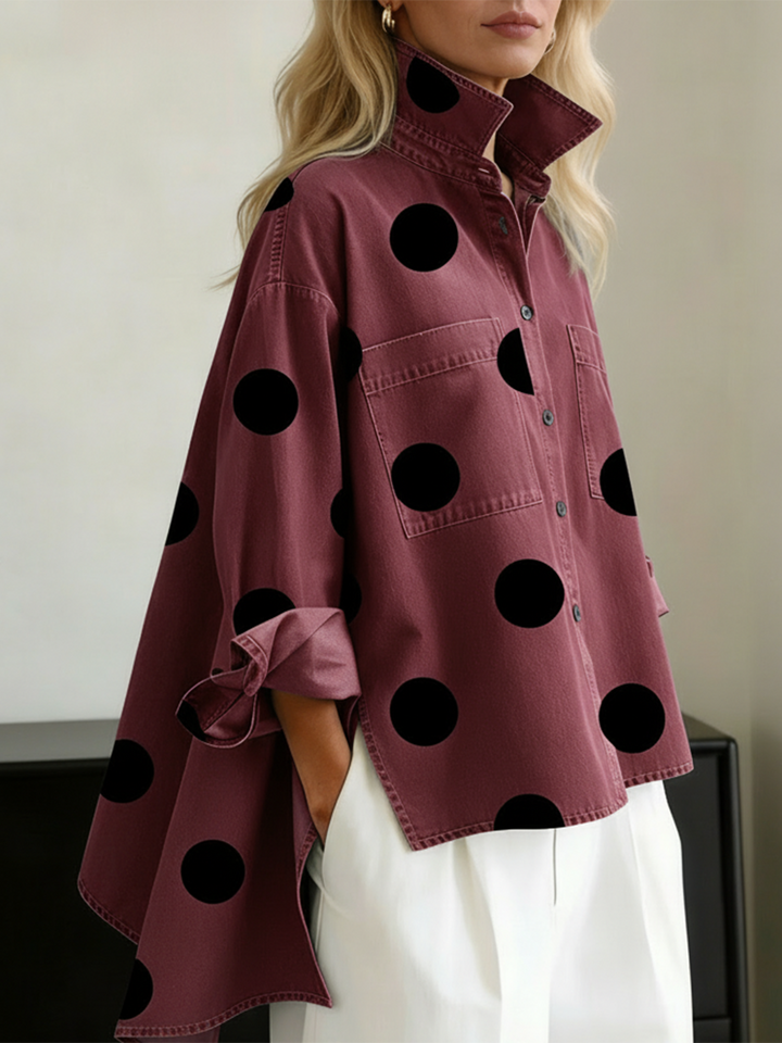 Kelsey - Blusa ricamata dalla mano morbida