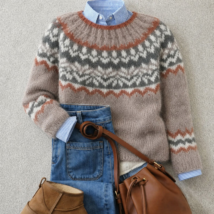 Solaria - Maglione in maglia morbida