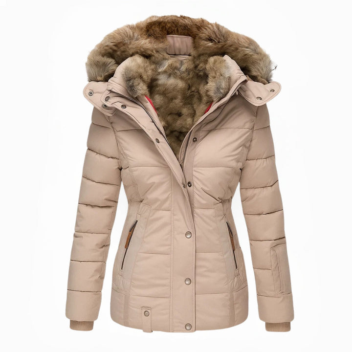 Laurinra - Cappotto Casual Elegante con Cappuccio