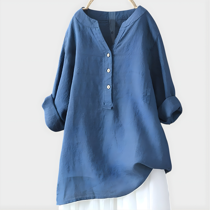 Fenella - Blusa tunica con bottoni