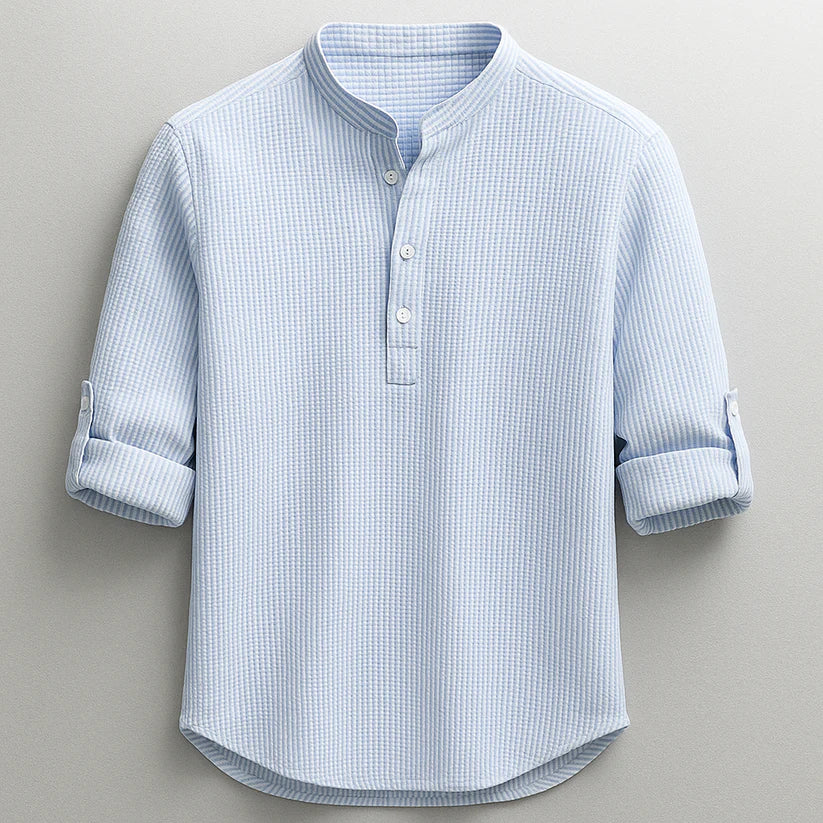 Jarvis - Maglia Henley lavorata