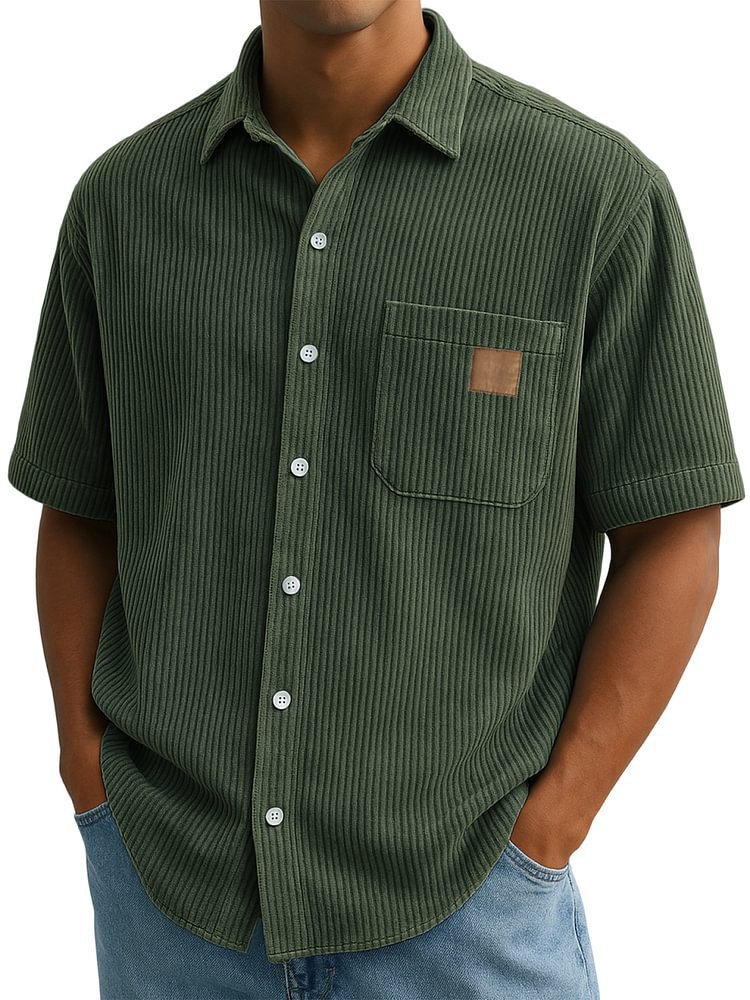 Anwick - Camicia morbida a costine