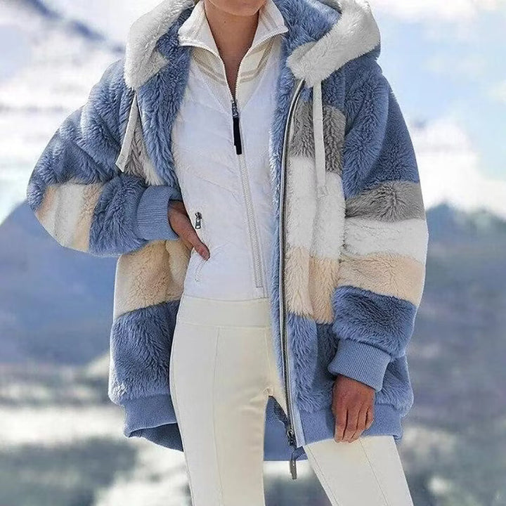 Ruelle - Cappotto teddy oversize in pile