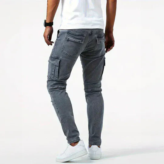 Darnic - Jeans cargo elasticizzati premium