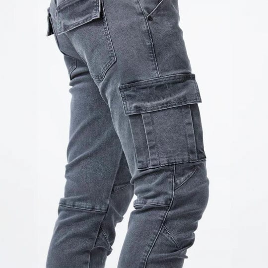 Uriah - Jeans cargo stretch performante