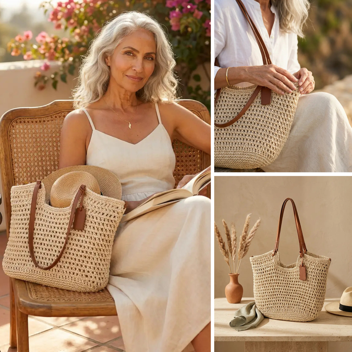 Celestina - Borsa tote artigianale