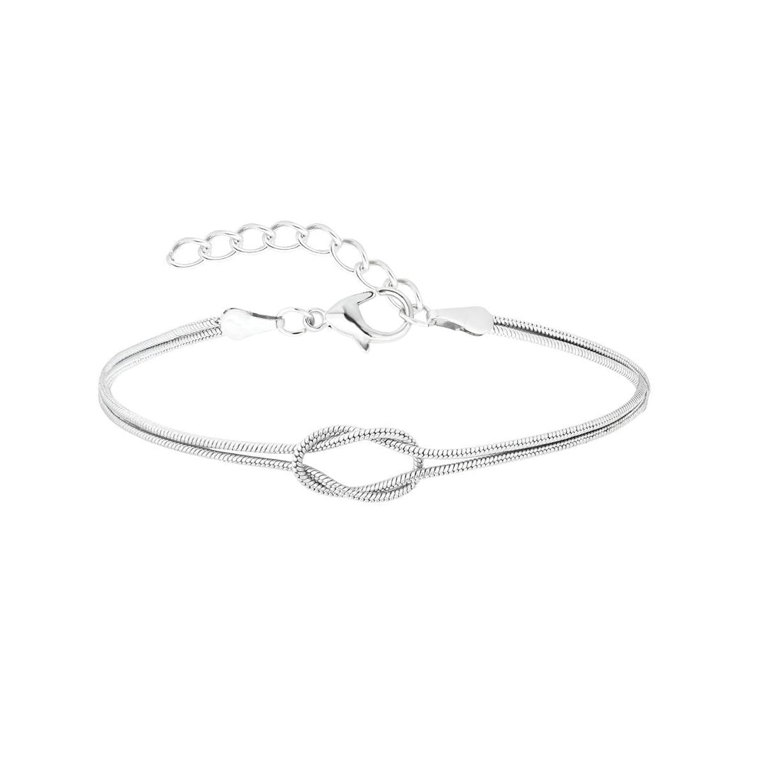 Vionarae - Bracciale Minimalista a Nodo