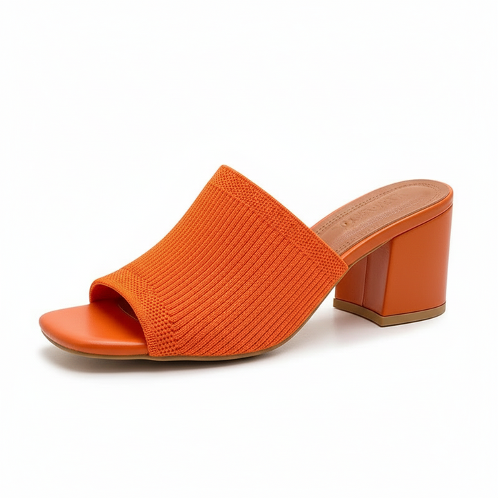 Virelle - Décolleté soft-touch con tacco a blocco