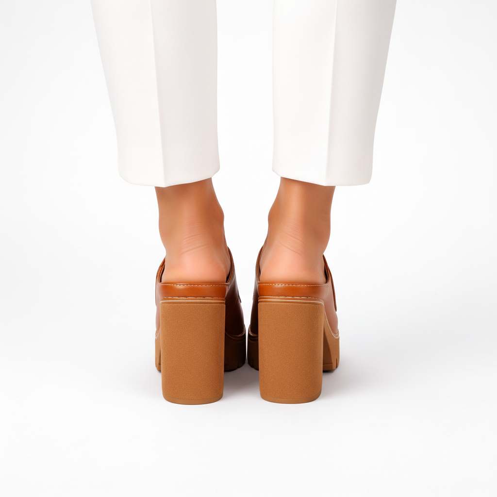 Melisande - Tacchi con plateau lucidi