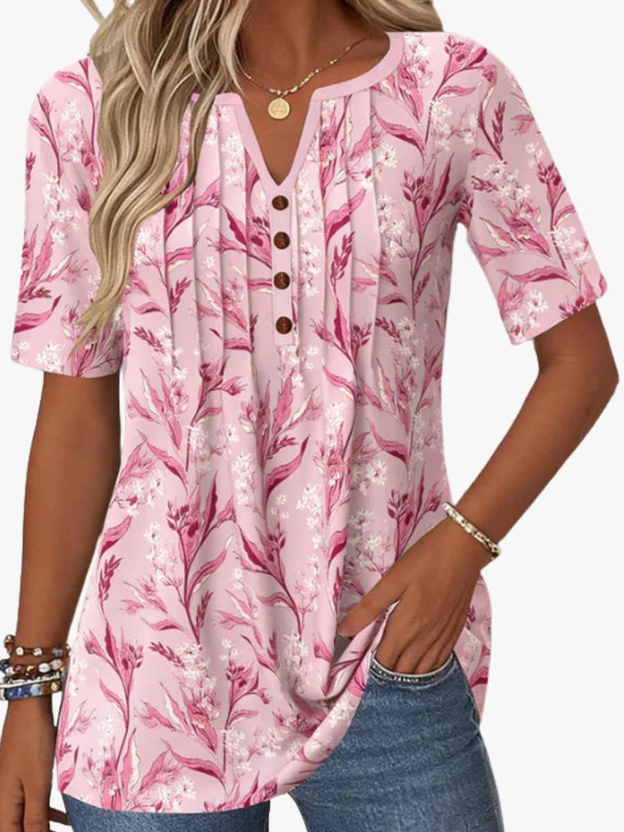 Doreva - Blusa floreale leggera