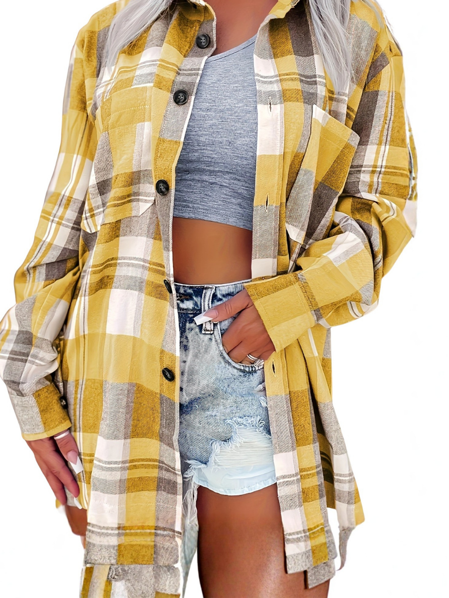 Nadira - Camicia leggera a quadri
