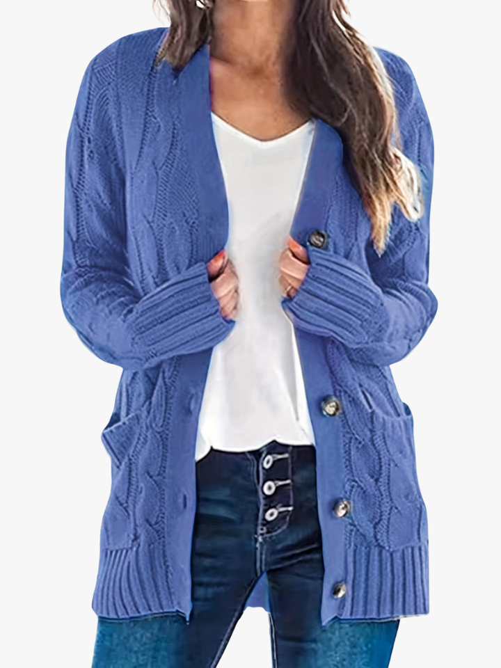 Seravelle - Gilet in maglia morbido al tatto