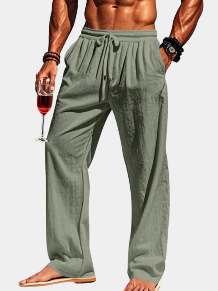 Pierce - Pantaloni leggeri con coulisse