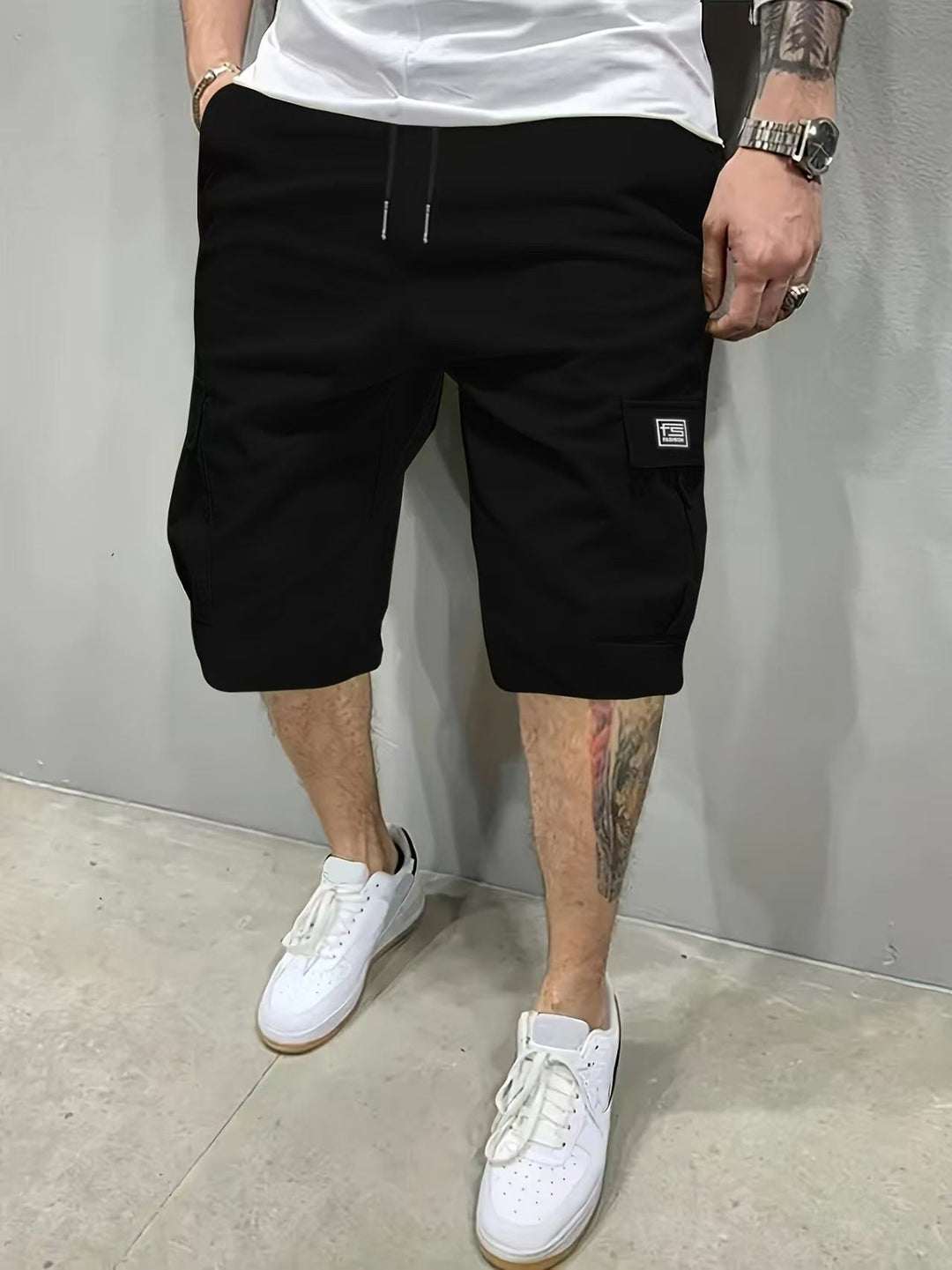 Caldor - Pantaloni cargo strutturati