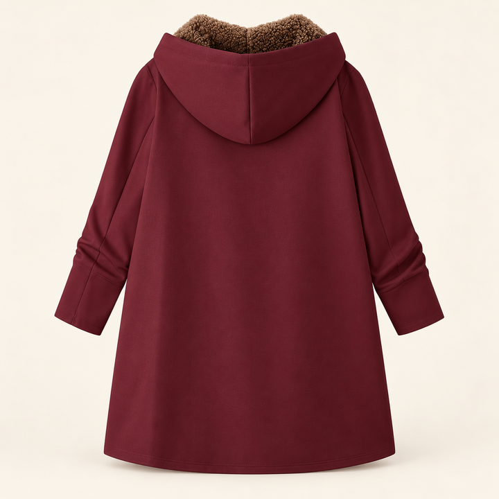 Nadja - Cappotto lungo con cappuccio