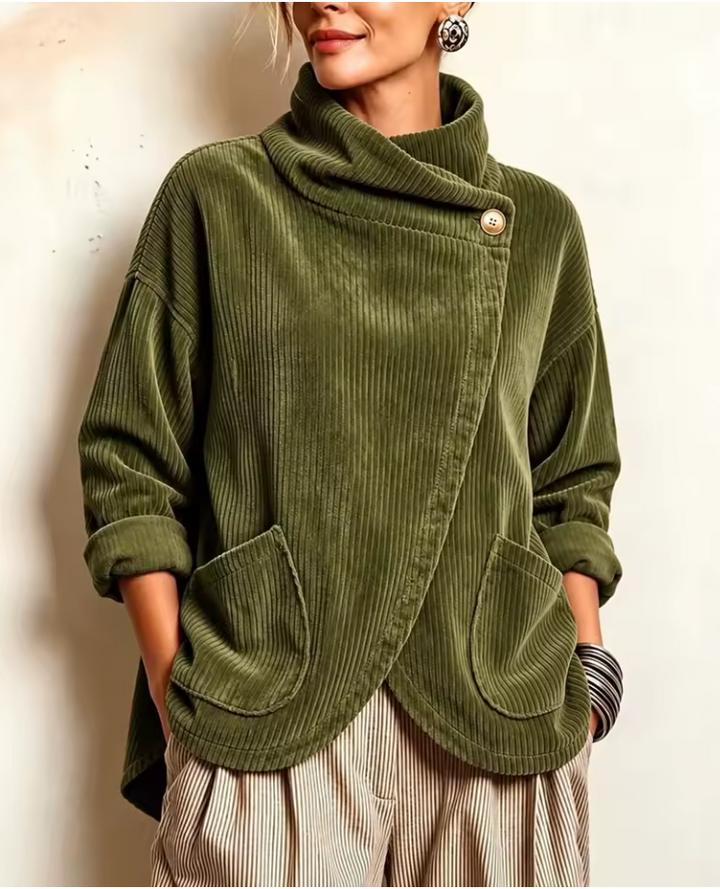 Sioned - Cardigan oversize testurizzato