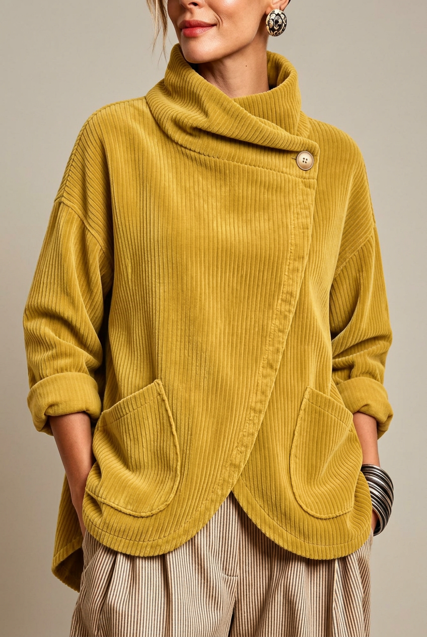 Sioned - Cardigan oversize testurizzato