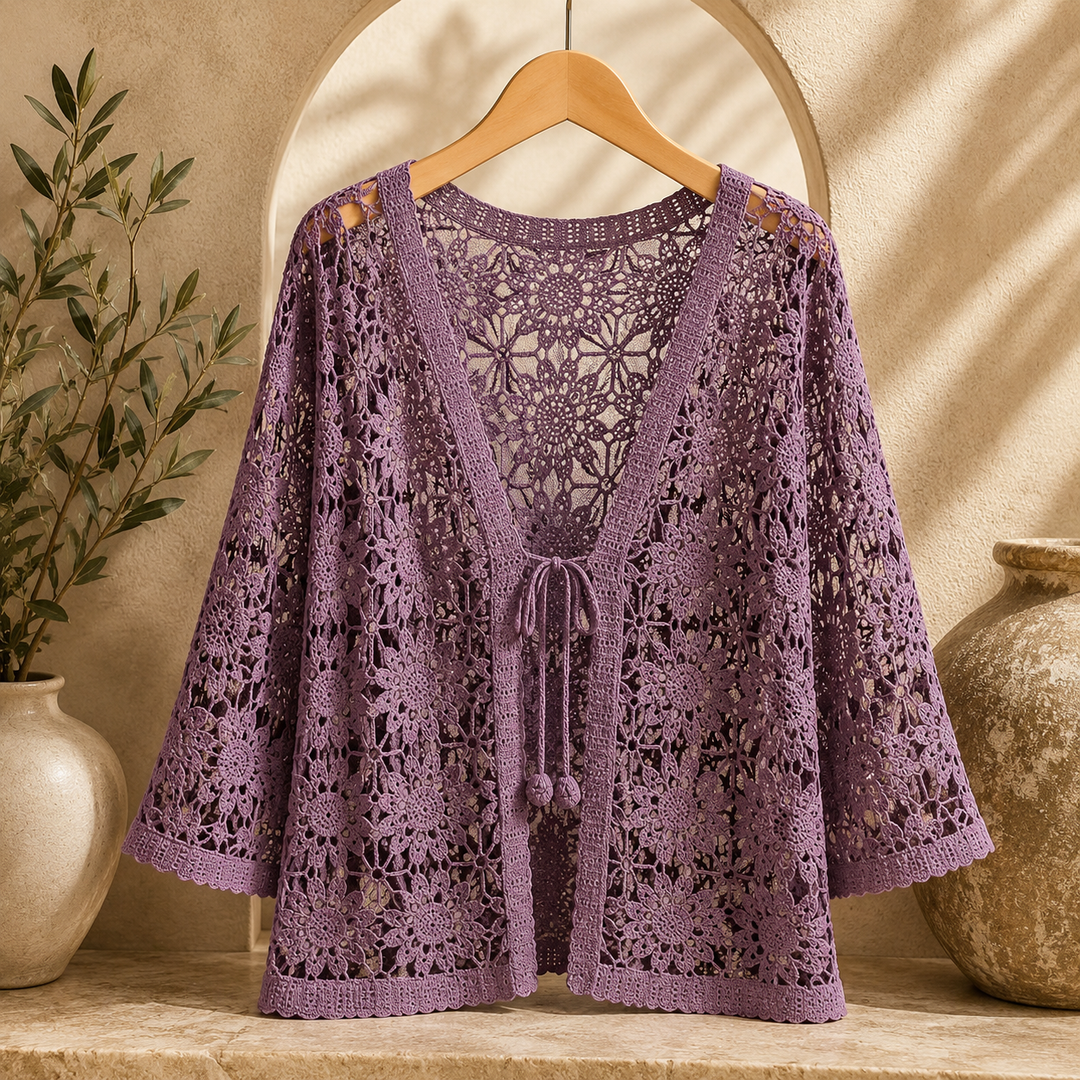 Aralynne - Cardigan leggero senza chiusura