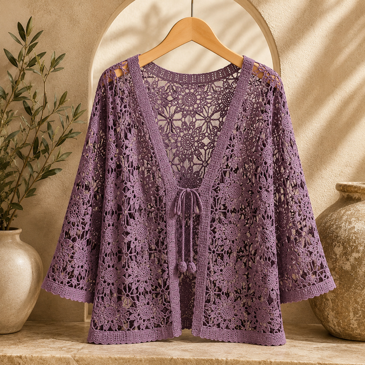 Aralynne - Cardigan leggero senza chiusura