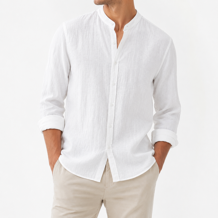 Opale - Camicia in lino leggera
