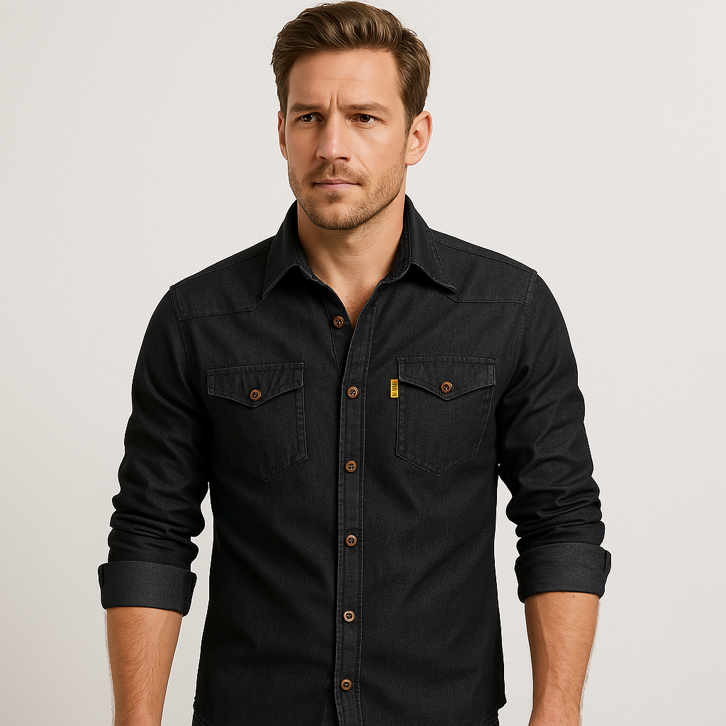 Carven - Camicia di Jeans Casual e Stile