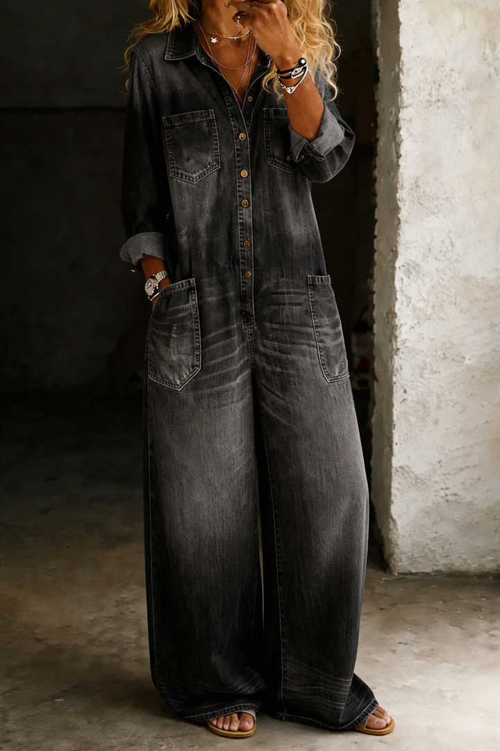 Thalassa - Salopette casual in denim