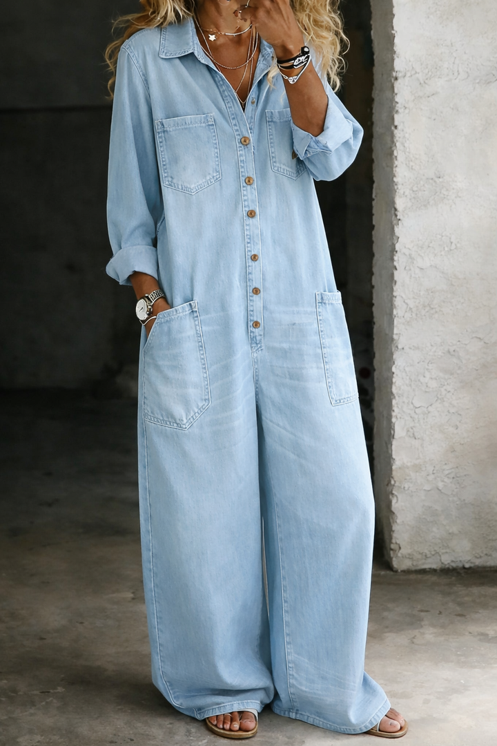 Thalassa - Salopette casual in denim
